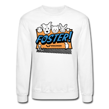 Load image into Gallery viewer, Foster Logo Crewneck Sweatshirt - white