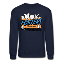 Load image into Gallery viewer, Foster Logo Crewneck Sweatshirt - navy