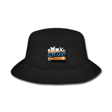 Load image into Gallery viewer, Foster Logo Bucket Hat - black
