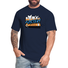 Load image into Gallery viewer, Foster Logo Classic Tall T-Shirt - navy