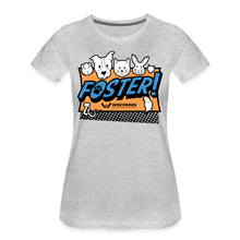 Load image into Gallery viewer, Foster Logo Contoured Premium T-Shirt - heather gray