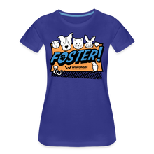 Load image into Gallery viewer, Foster Logo Contoured Premium T-Shirt - royal blue