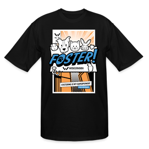 Foster Comic Classic Tall T-Shirt - black