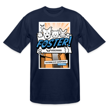 Load image into Gallery viewer, Foster Comic Classic Tall T-Shirt - navy
