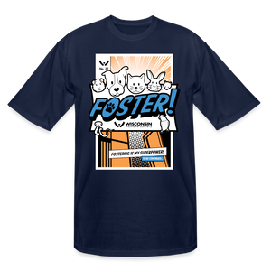 Foster Comic Classic Tall T-Shirt - navy