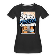 Load image into Gallery viewer, Foster Comic Contoured Premium T-Shirt - black