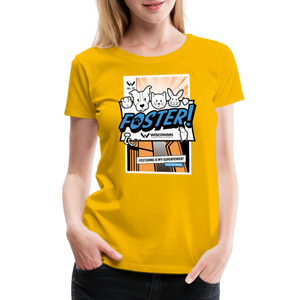 Foster Comic Contoured Premium T-Shirt - sun yellow