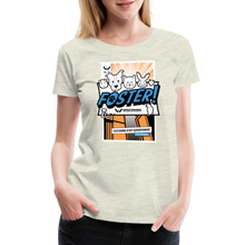 Load image into Gallery viewer, Foster Comic Contoured Premium T-Shirt - heather oatmeal