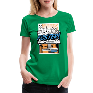 Foster Comic Contoured Premium T-Shirt - kelly green
