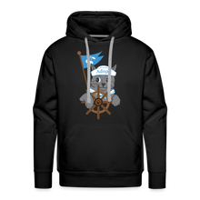 Load image into Gallery viewer, Door County Sailor Cat Premium Hoodie - black