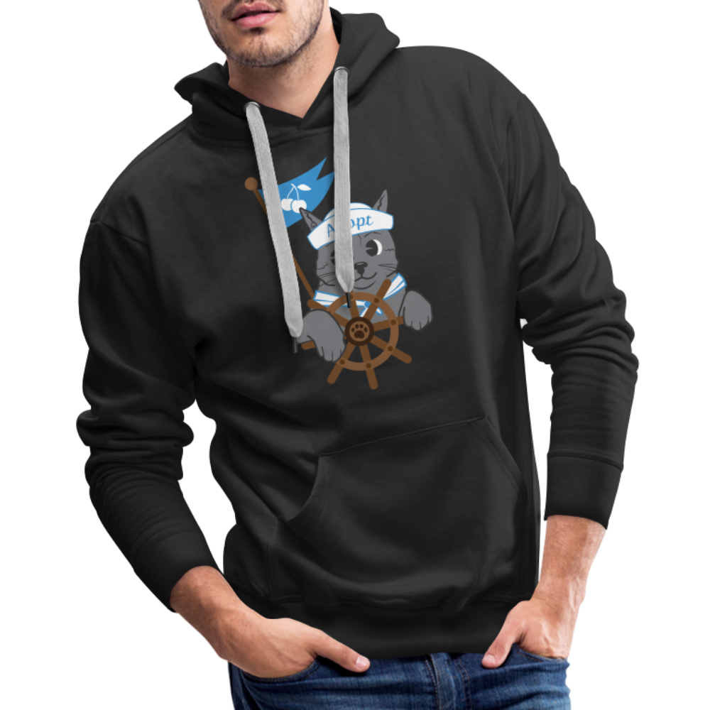 
                  
                    Door County Sailor Cat Premium Hoodie - black
                  
                