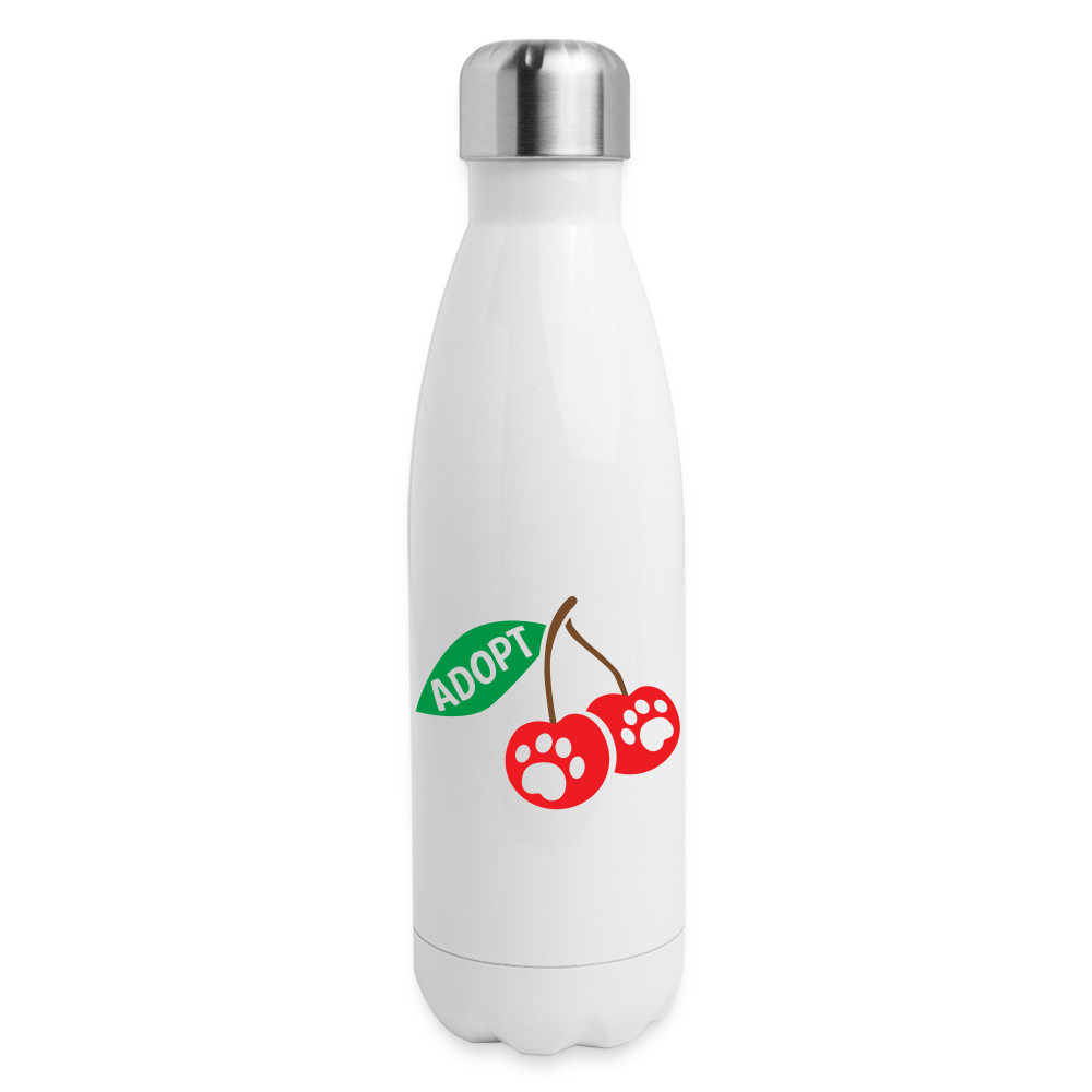 
                  
                    Door County Cherries Insulated Stainless Steel Water Bottle - white
                  
                