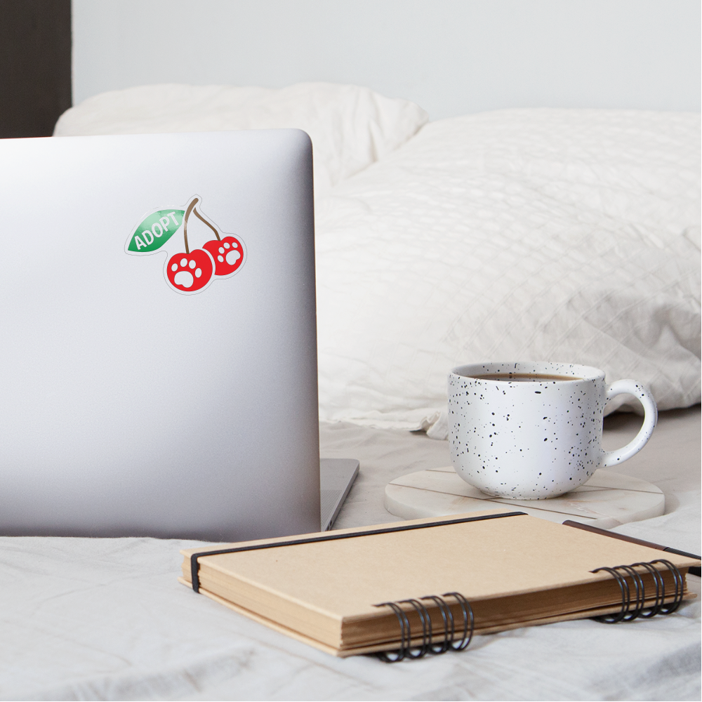 
                  
                    Door County Cherries Sticker - transparent glossy
                  
                