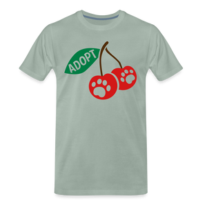 Door County Cherries Classic Premium T-Shirt - steel green
