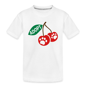 Door County Cherries Kids' Premium T-Shirt - white