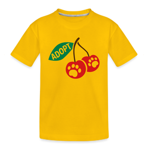 Door County Cherries Kids' Premium T-Shirt - sun yellow