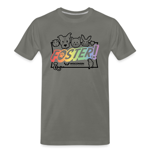 Foster Pride Classic Premium T-Shirt - asphalt gray