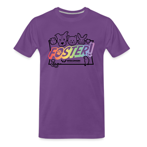 Foster Pride Classic Premium T-Shirt - purple