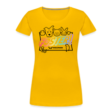 Load image into Gallery viewer, Foster Pride Contoured Premium T-Shirt - sun yellow