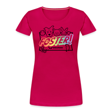 Load image into Gallery viewer, Foster Pride Contoured Premium T-Shirt - dark pink