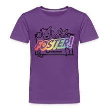 Load image into Gallery viewer, Foster Pride Kids&#39; Premium T-Shirt - purple