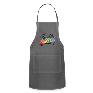 Foster Pride Adjustable Apron - charcoal