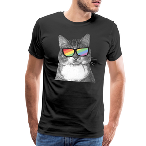 Pride Cat Classic Premium T-Shirt - black