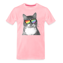 Load image into Gallery viewer, Pride Cat Classic Premium T-Shirt - pink