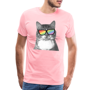 Pride Cat Classic Premium T-Shirt - pink