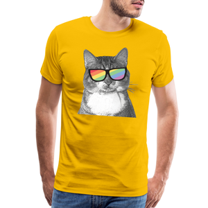 Pride Cat Classic Premium T-Shirt - sun yellow