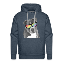 Load image into Gallery viewer, Pride Dog Premium Hoodie - heather denim