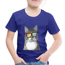 Load image into Gallery viewer, Pride Cat Toddler Premium T-Shirt - royal blue