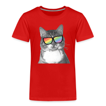 Load image into Gallery viewer, Pride Cat Toddler Premium T-Shirt - red