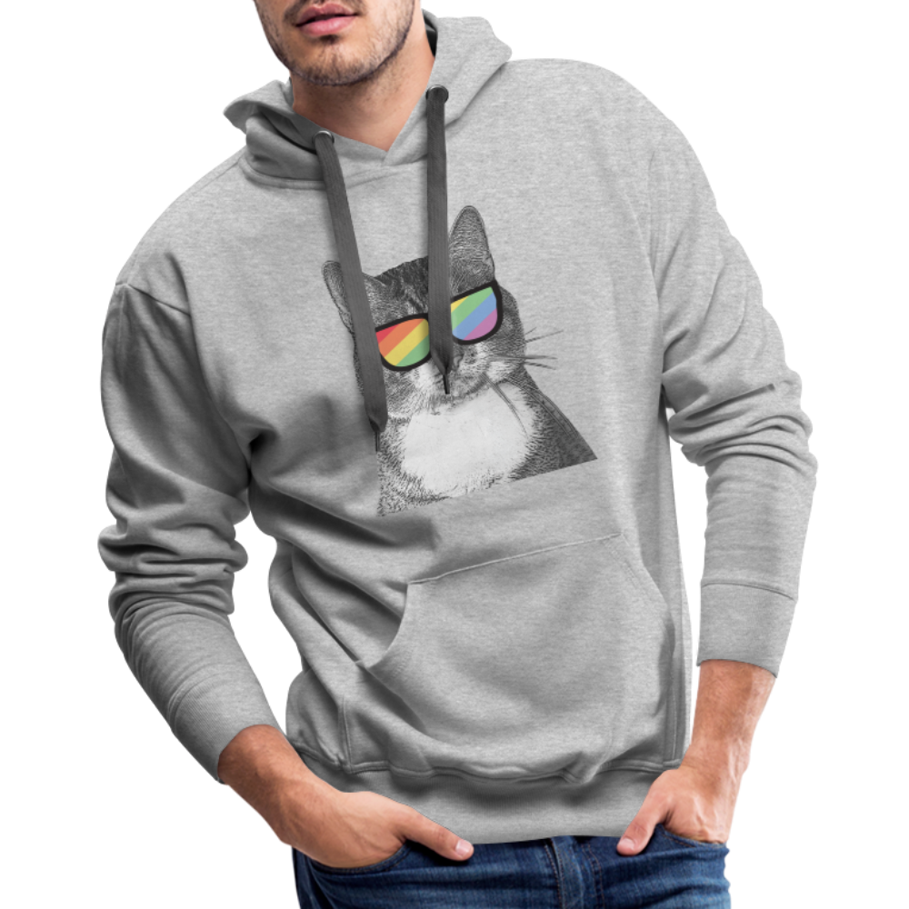 
                  
                    Pride Cat Classic Premium Hoodie - heather grey
                  
                