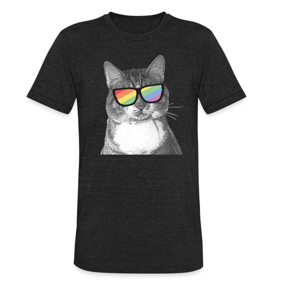 
                  
                    Pride Cat Tri-Blend T-Shirt - heather black
                  
                