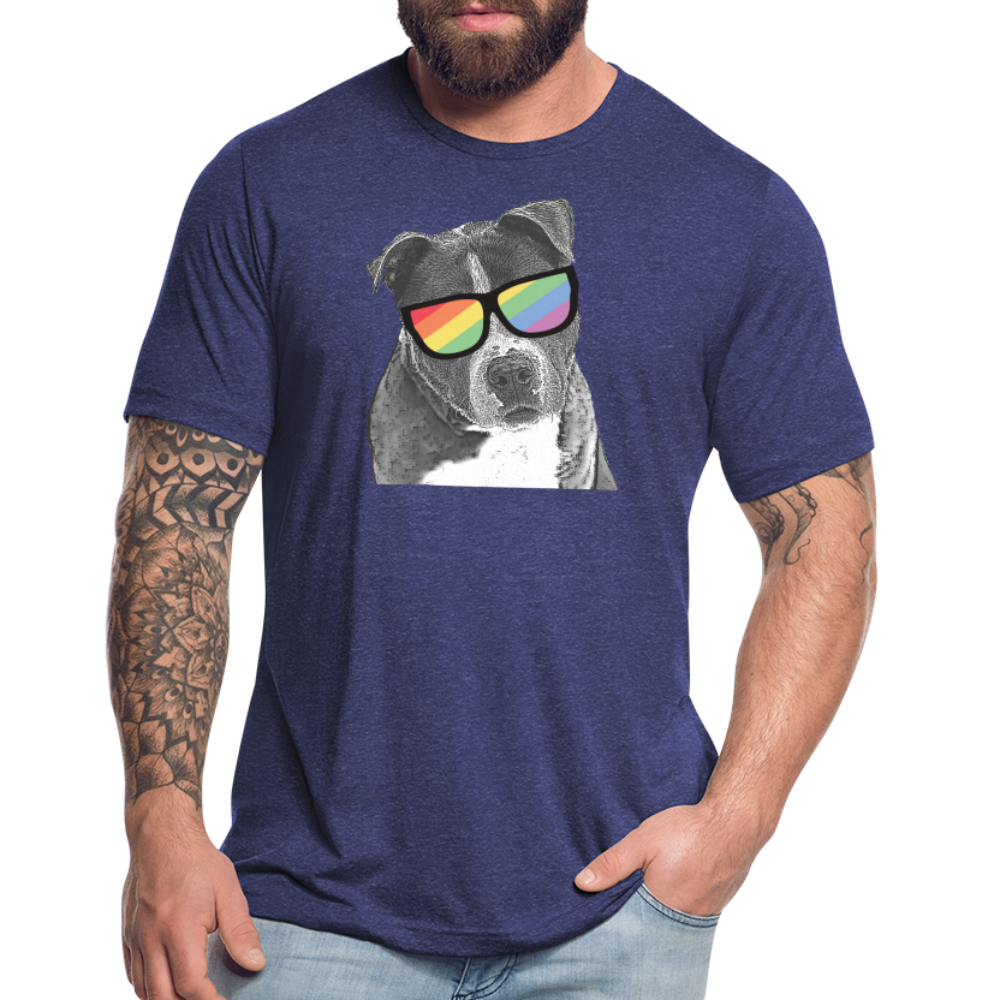 
                  
                    Pride Dog Tri-Blend T-Shirt - heather indigo
                  
                