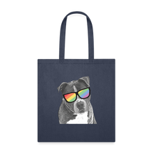 Load image into Gallery viewer, Pride Dog Tote Bag - navy
