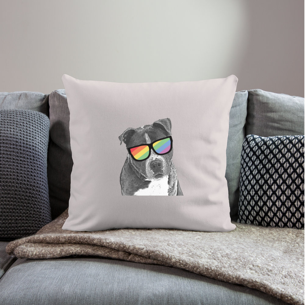 
                  
                    Pride Dog Throw Pillow Cover 18” x 18” - light taupe
                  
                