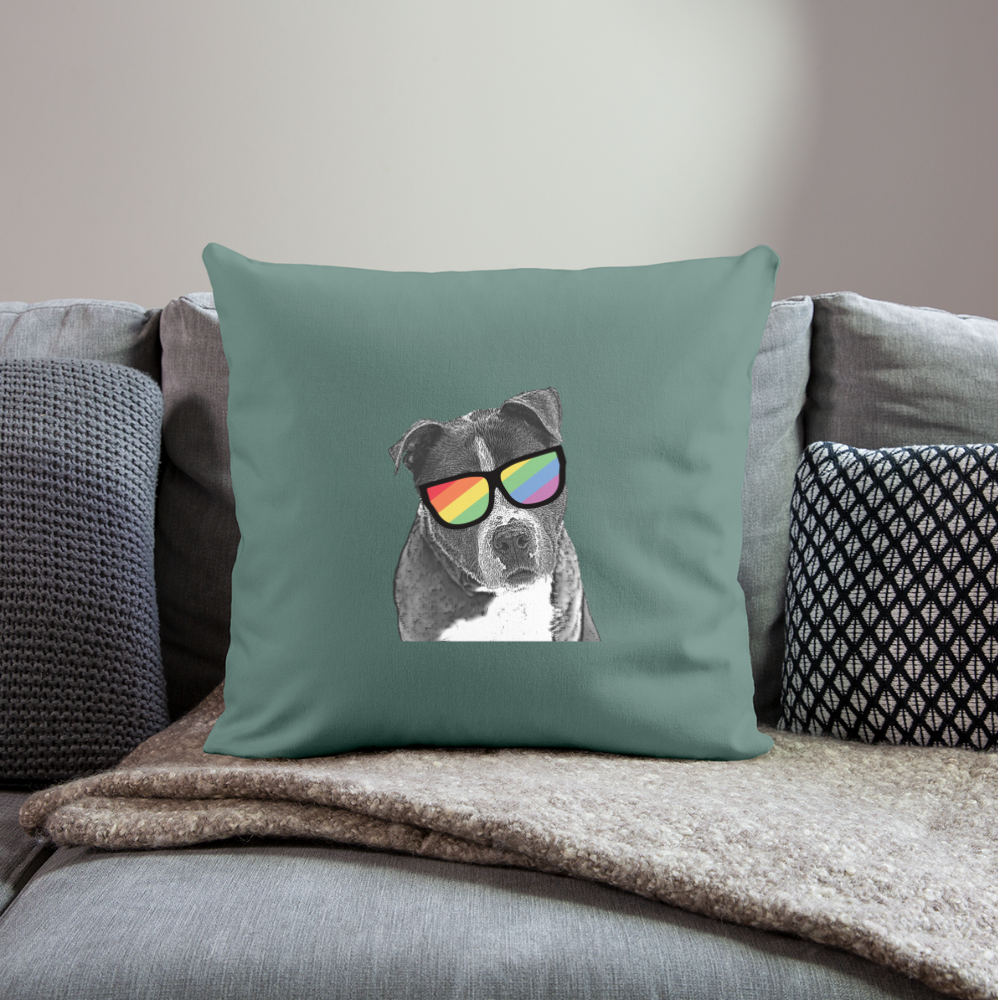
                  
                    Pride Dog Throw Pillow Cover 18” x 18” - cypress green
                  
                