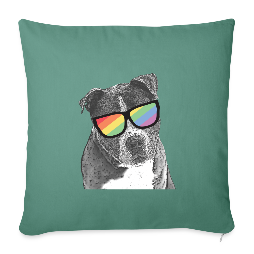 
                  
                    Pride Dog Throw Pillow Cover 18” x 18” - cypress green
                  
                
