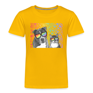 Pride Party Kids' Premium T-Shirt - sun yellow
