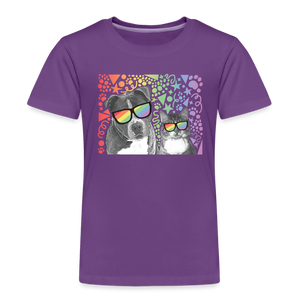 Pride Party Kids' Premium T-Shirt - purple