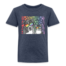 Load image into Gallery viewer, Pride Party Kids&#39; Premium T-Shirt - heather blue
