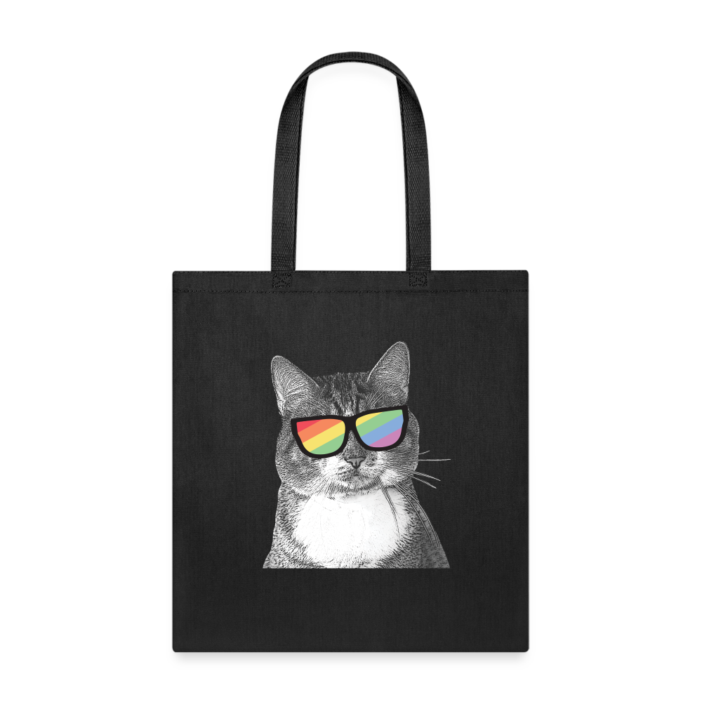
                  
                    Pride Cat Tote Bag - black
                  
                