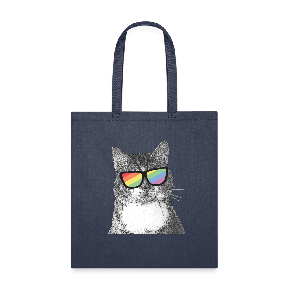 
                  
                    Pride Cat Tote Bag - navy
                  
                