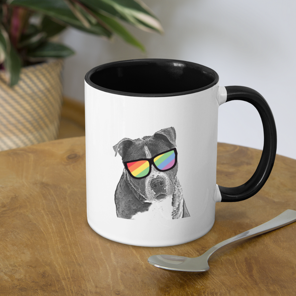 
                  
                    Pride Dog Contrast Coffee Mug - white/black
                  
                