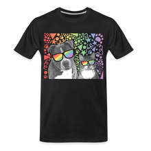 Load image into Gallery viewer, Pride Party Classic Premium T-Shirt - black