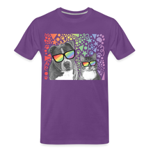Load image into Gallery viewer, Pride Party Classic Premium T-Shirt - purple