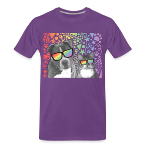 Pride Party Classic Premium T-Shirt - purple