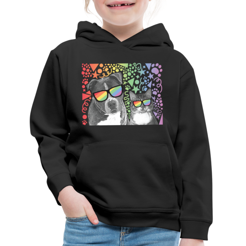 
                  
                    Pride Party Kids‘ Premium Hoodie - black
                  
                